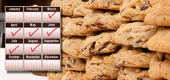 Monthly Cookie Delivery - Cookie of the Month